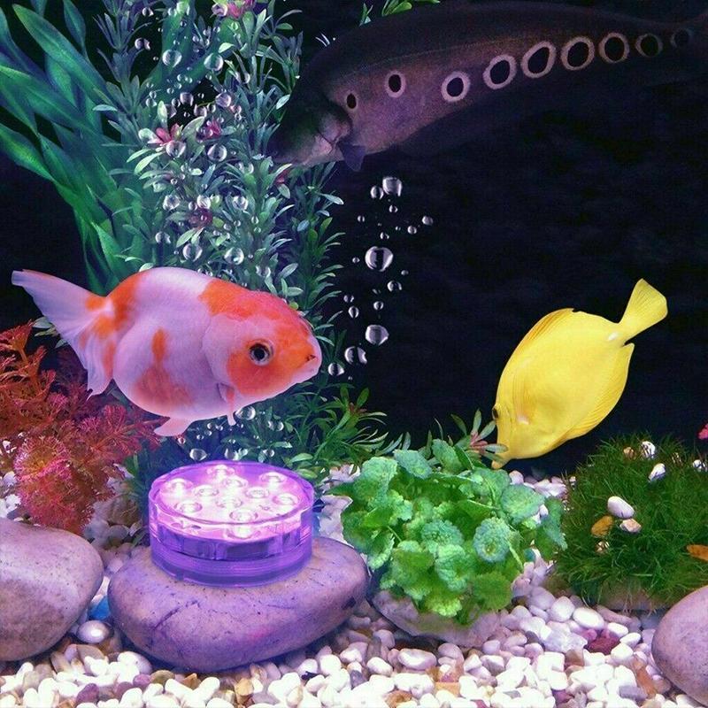Waterproof LED Underwater Lamp with Remote - GlowRipple