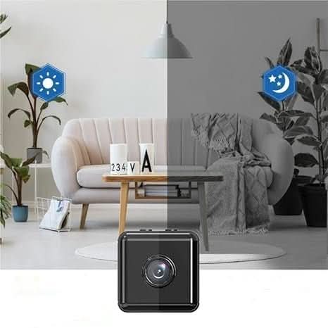 Wearclo | 1080P Mini Security Camera with Motion Detection and App Control