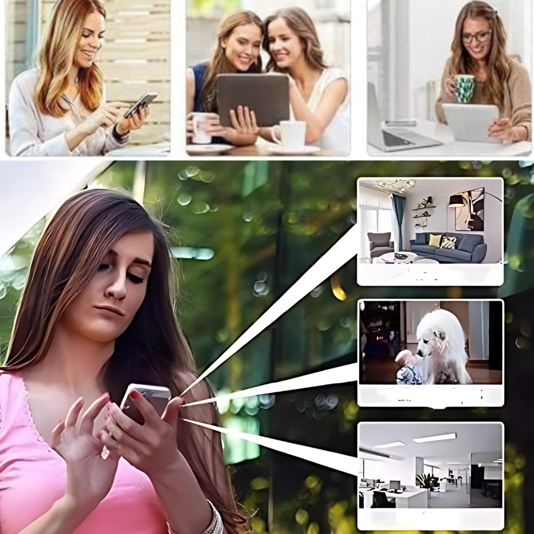 Wearclo | 1080P WiFi Security Camera with App Control