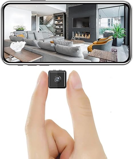 Wearclo | 1080P Wireless WiFi Security Camera | Weather-Resistant, App-Controlled & Ideal for Indoor and Outdoor Surveillance | Small Closed Circuit Camera