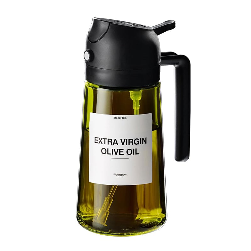 Wearclo | 2-in-1 Glass Oil Sprayer and Dispenser