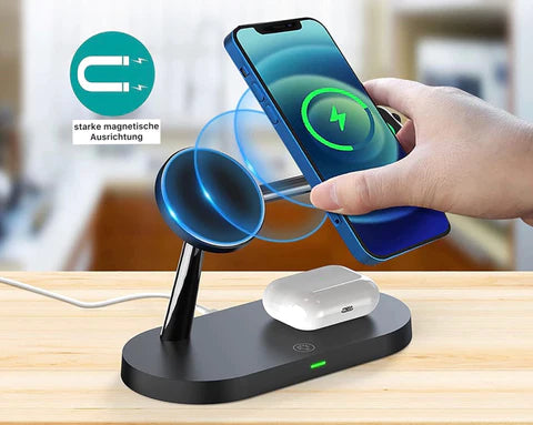 Wearclo | 3-in-1 Wireless Charging Station with MagSafe