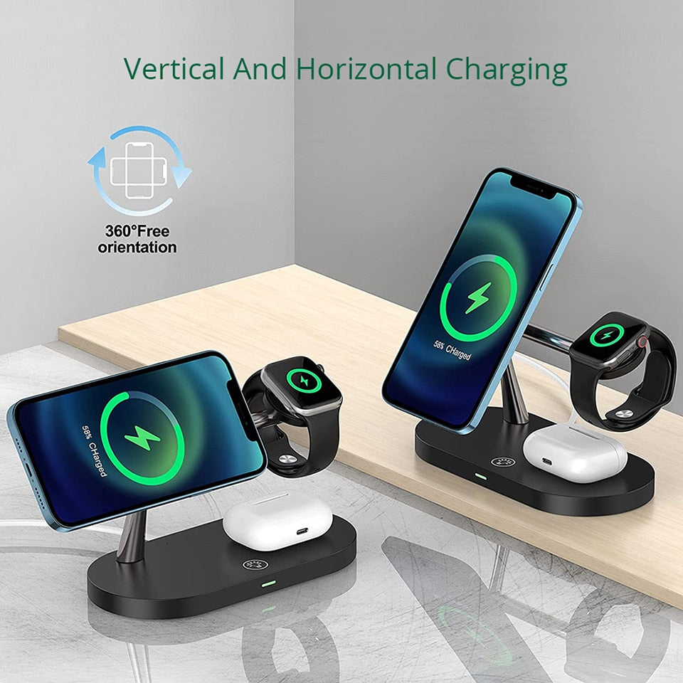 Wearclo | 3-in-1 Wireless Charging Station with MagSafe