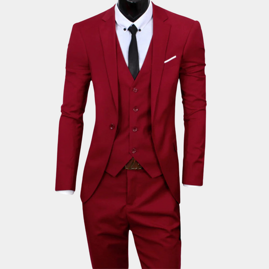 Wearclo | 3-Piece Men's Suit