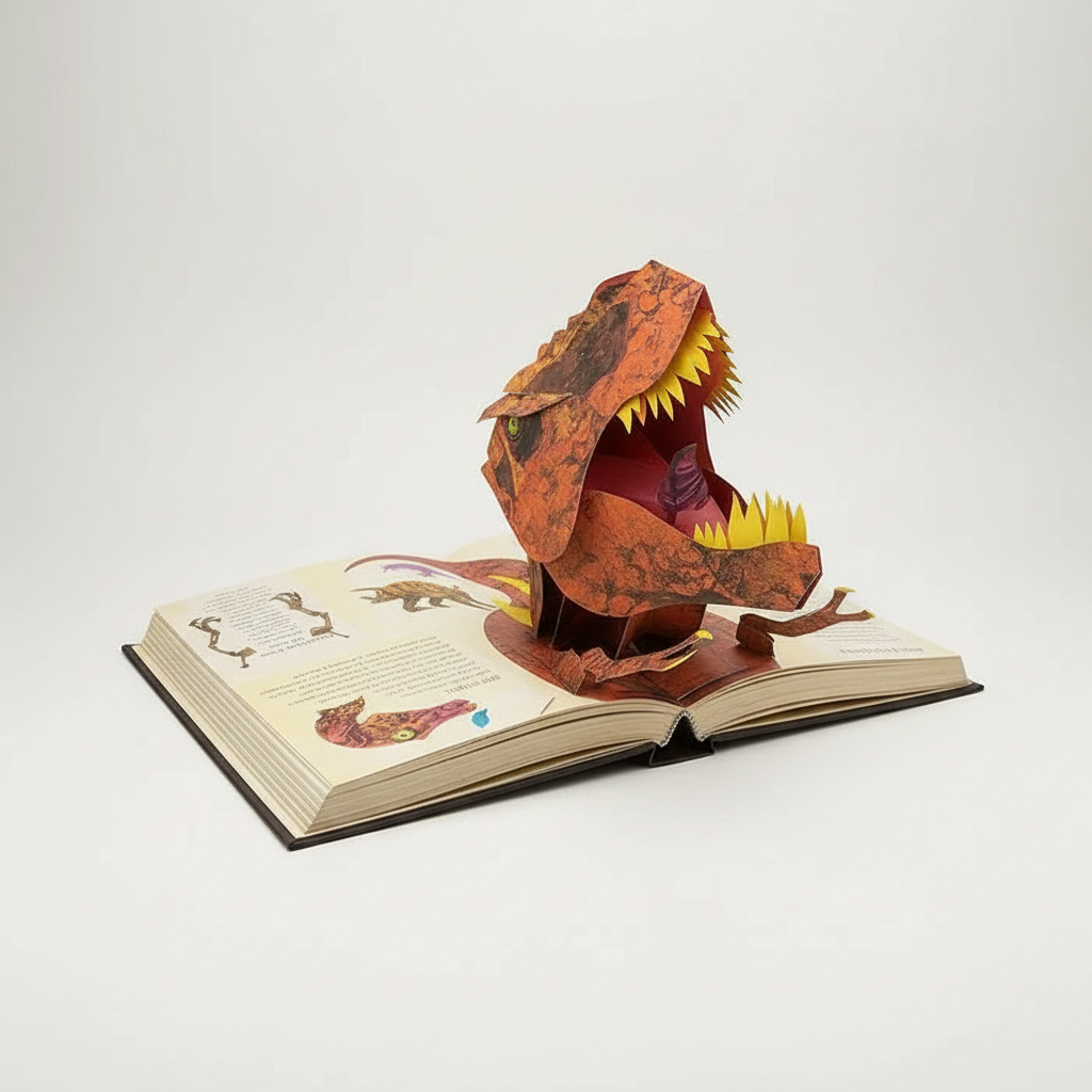 Wearclo | 3D Pop-up Book Dinosaurs