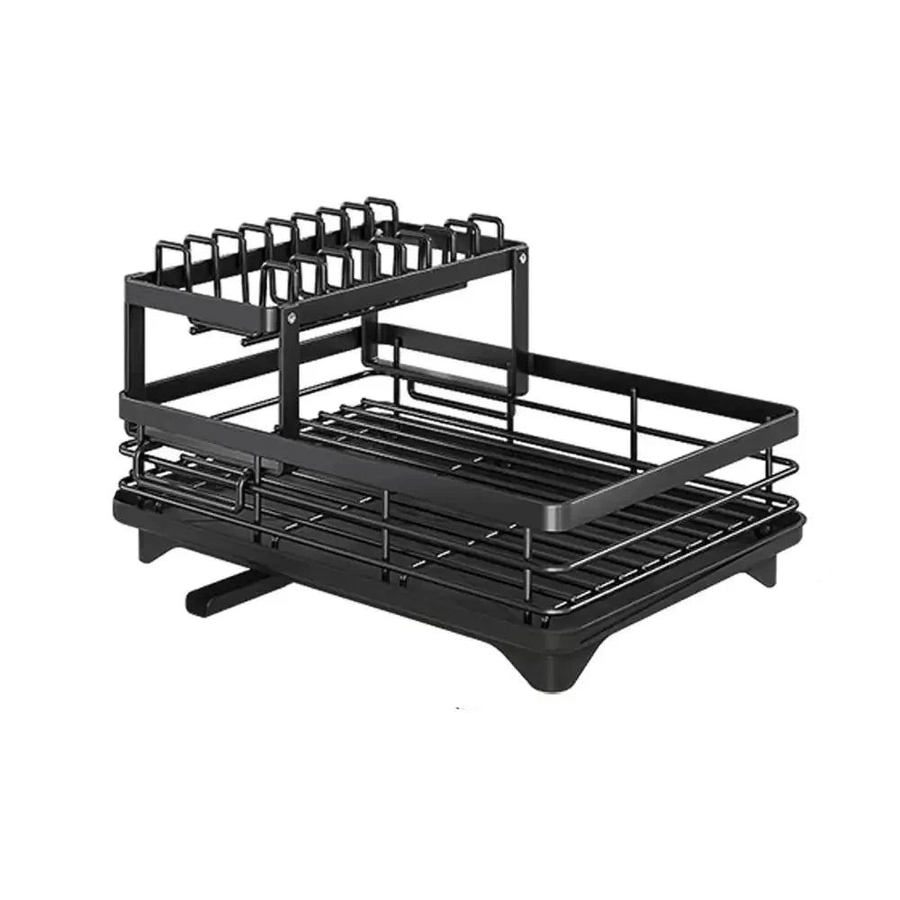 Wearclo | Adjustable Dish Drying Rack - Extendable Kitchen Draining