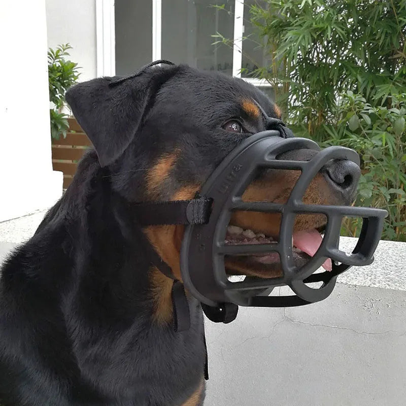 Wearclo | Adjustable Silicone Dog Muzzle | Anti-Bite, Training & Barking Control