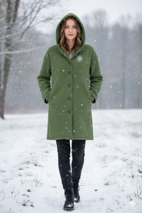 Wearclo | Chic Hooded Lightweight Fashion Coat