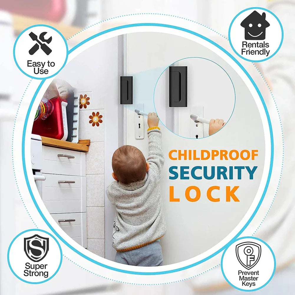 Wearclo | Anti-theft Childproof Door Safety Latch