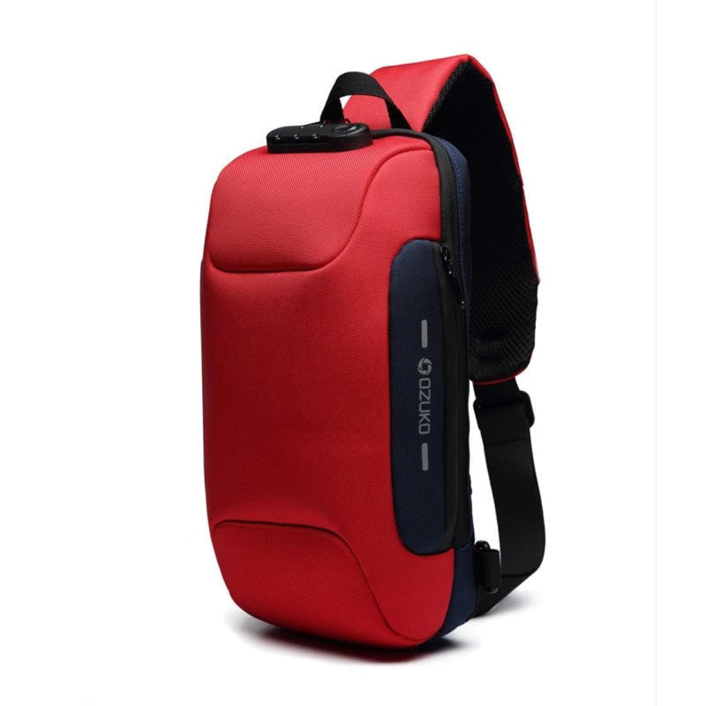 Wearclo | Anti-Theft Crossbody Bag with USB Port & Lock