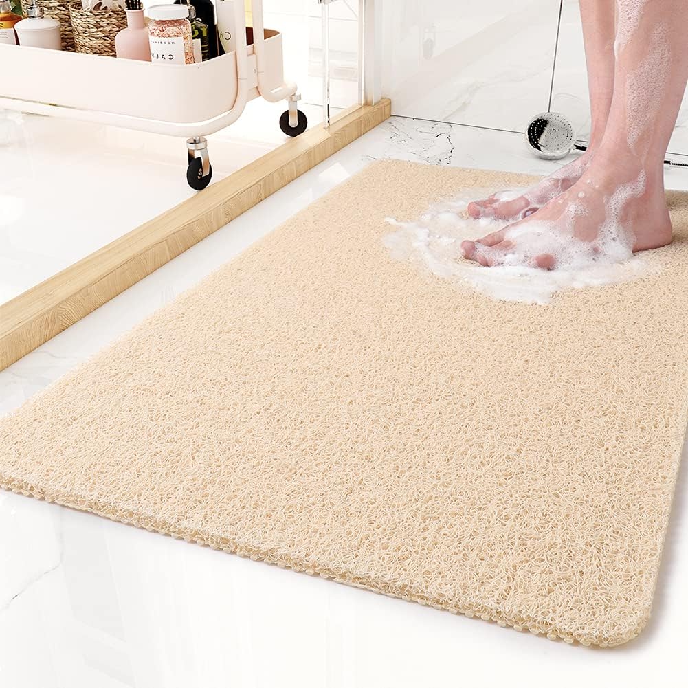 Wearclo | Antislip shower mat with foot massage texture