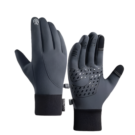 Wearclo | ArcticGuard Waterproof Thermal Winter Gloves – Windproof, Touchscreen & Anti-Slip Design