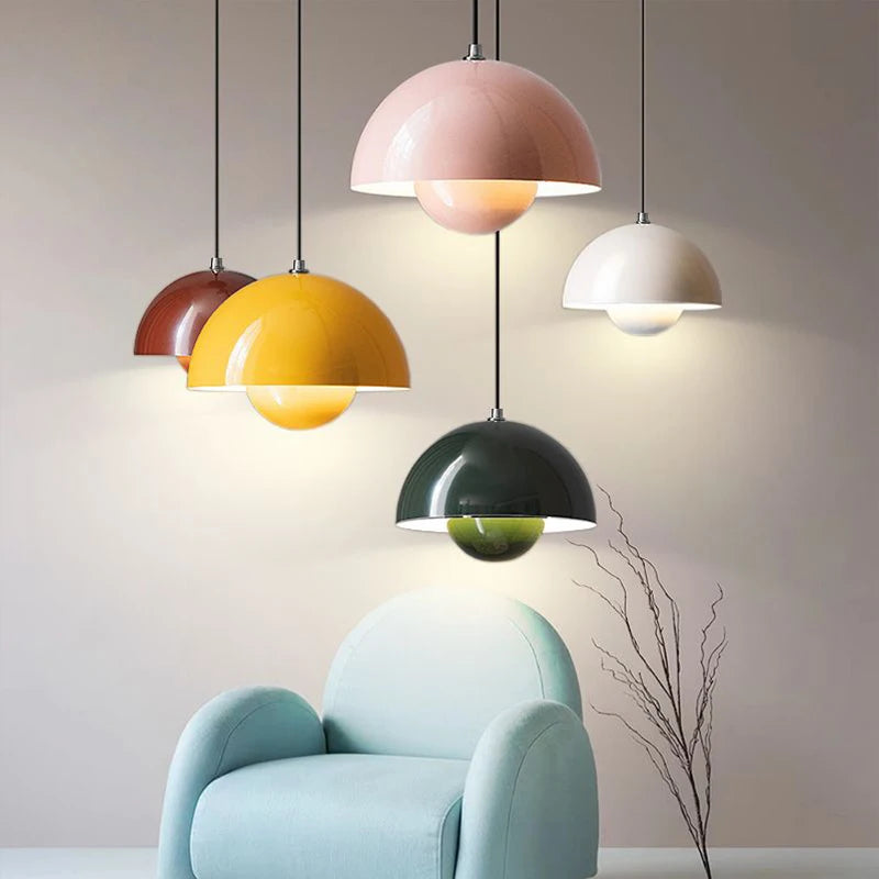 Wearclo | AuraLuxe LED Pendant Lamp | Modern Design | Dimmable Mood Light | Elegant Lighting for Dining Room & Living Room