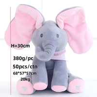 Wearclo | Baby Elephant Plush Toy with Flapping Ears
