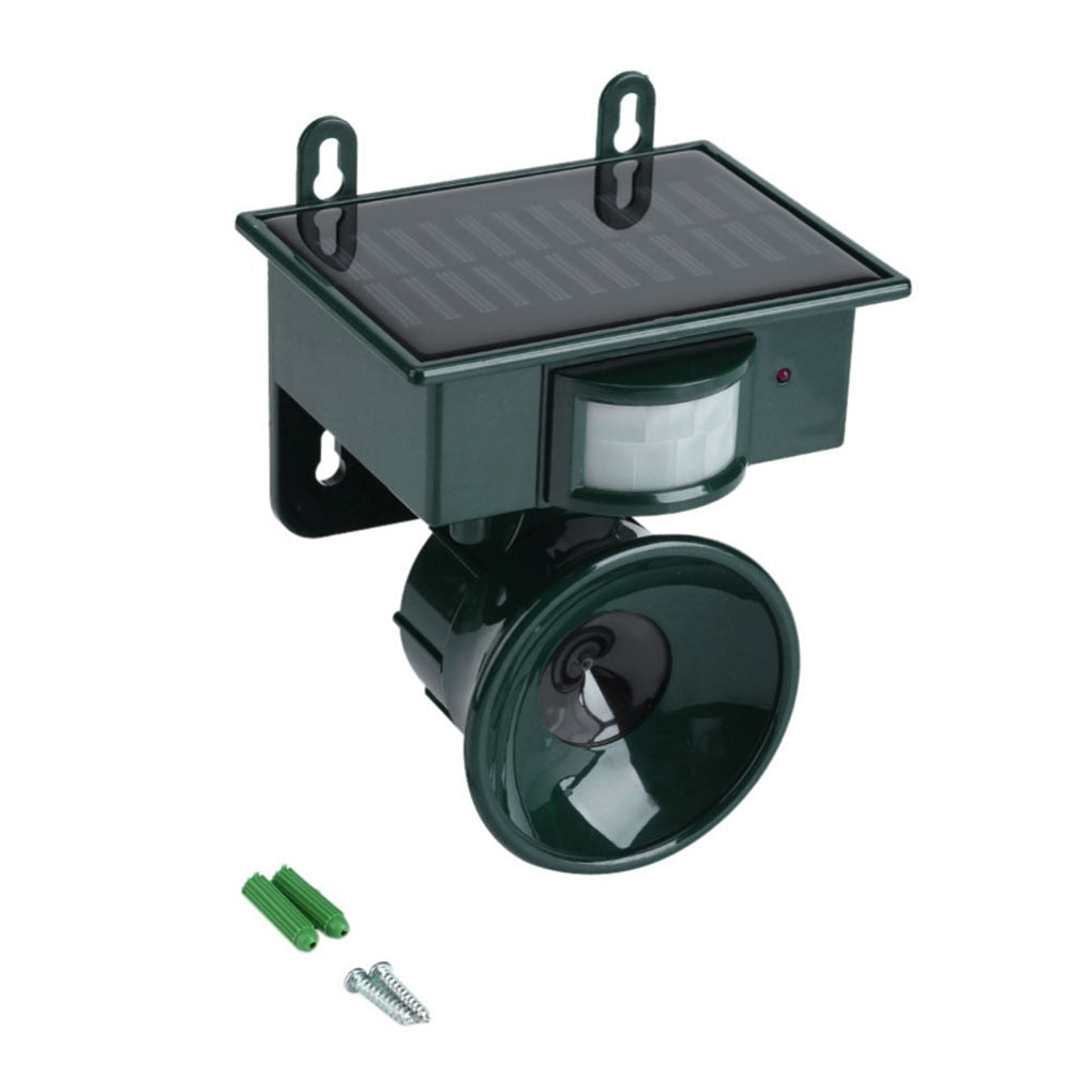 Wearclo | Bird Repeller with Motion Sensor Ultrasonic Solar Energy