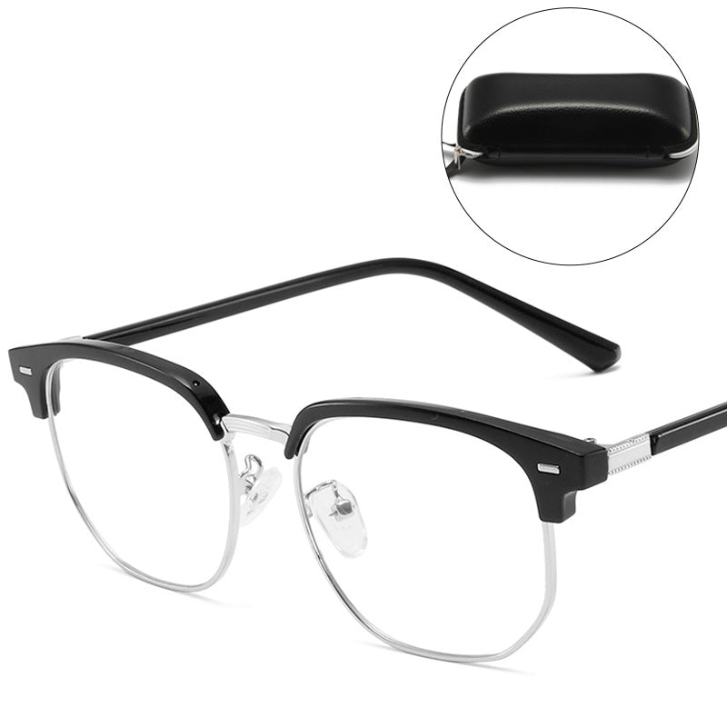 Wearclo | Blue Light Blocking Half-Rim Glasses