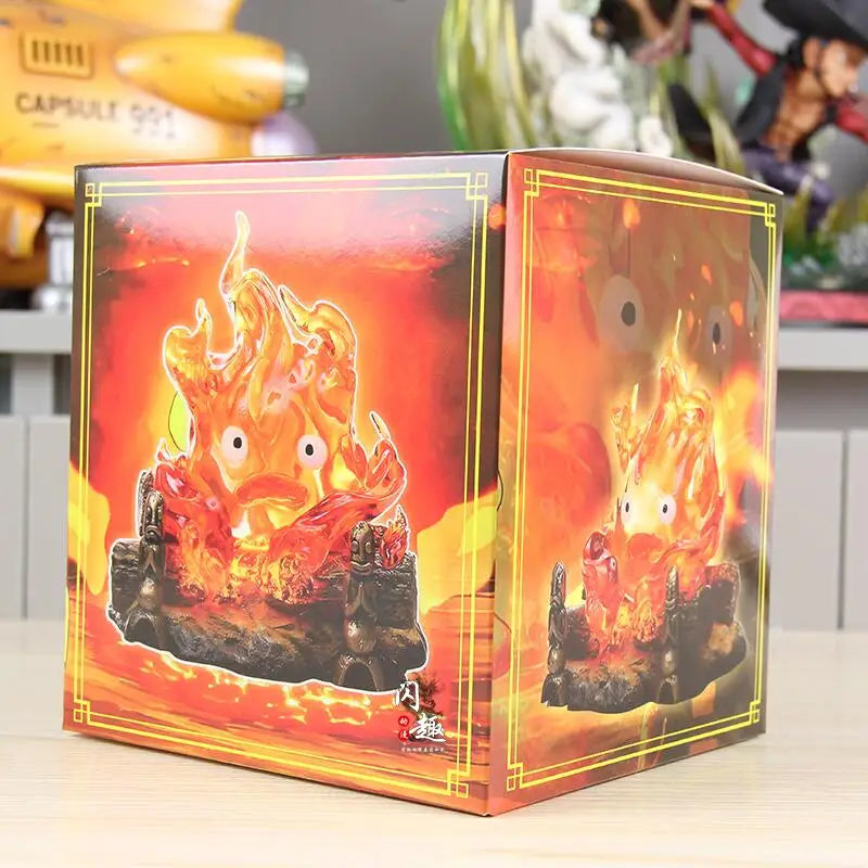 Wearclo | Cartoon Flame Figurine | Glowing Anime Decorative Figure (Glow-in-the-Dark)