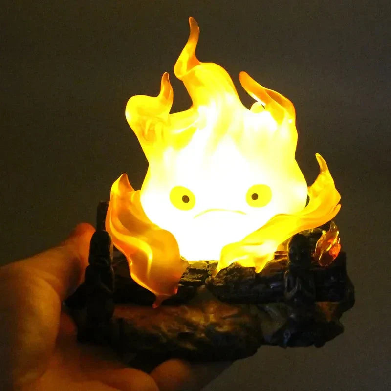 Wearclo | Cartoon Flame Figurine | Glowing Anime Decorative Figure (Glow-in-the-Dark)