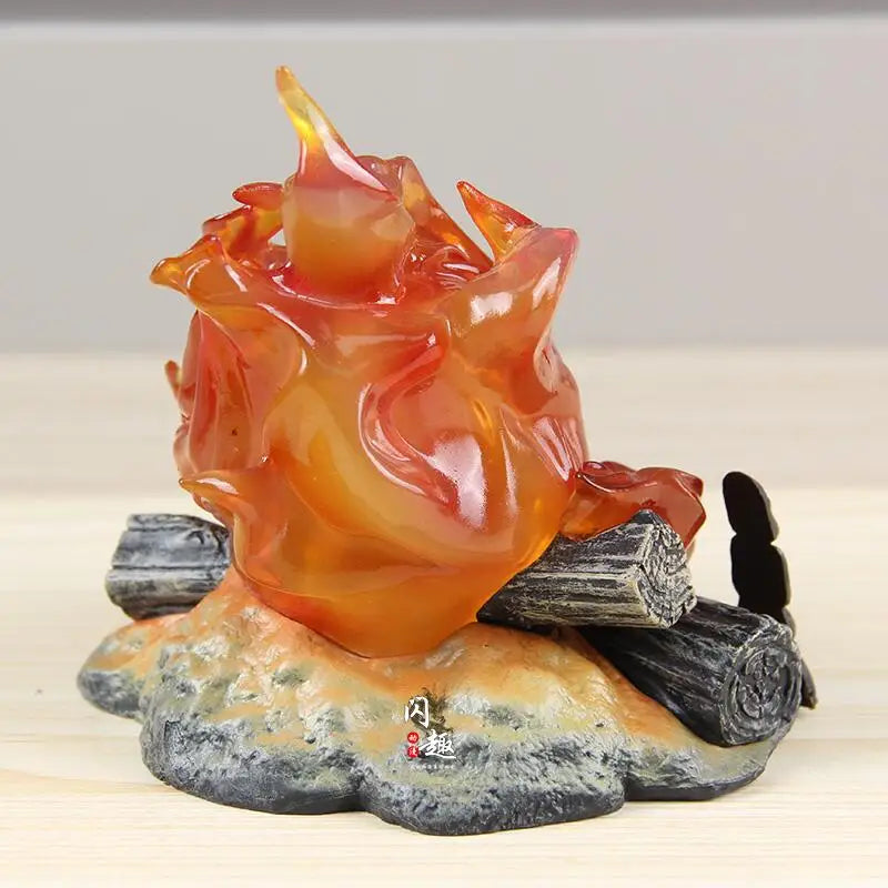 Wearclo | Cartoon Flame Figurine | Glowing Anime Decorative Figure (Glow-in-the-Dark)