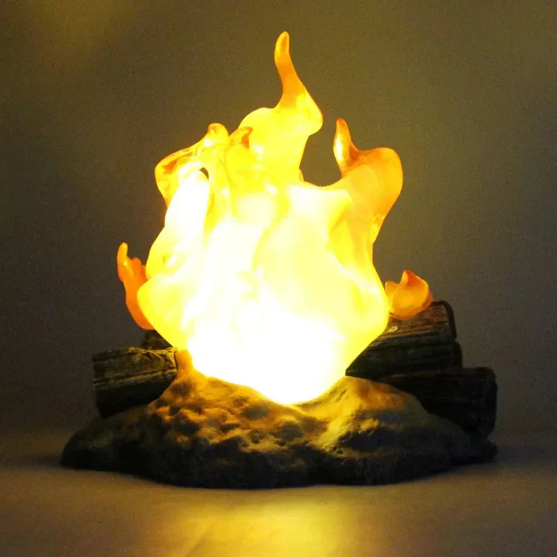 Wearclo | Cartoon Flame Figurine | Glowing Anime Decorative Figure (Glow-in-the-Dark)