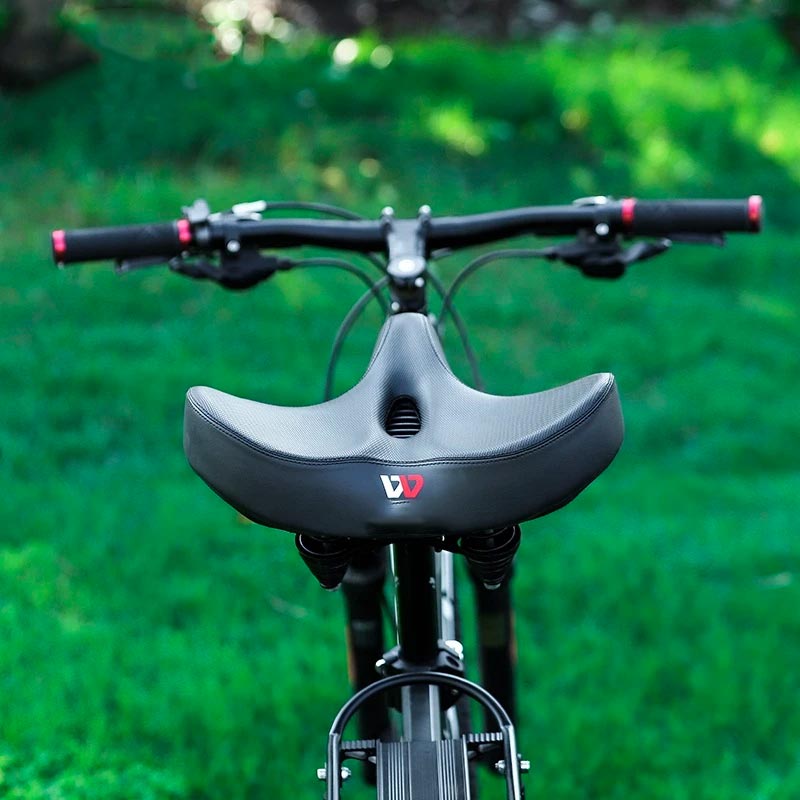 Wearclo | Comfortable Ergonomic Bicycle Saddle - Extra Wide Padded Seat