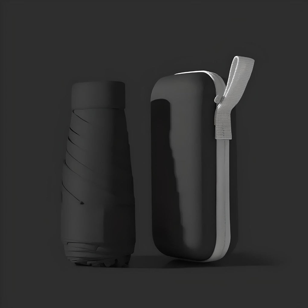 Wearclo | Compact Travel Umbrella with Waterproof Case