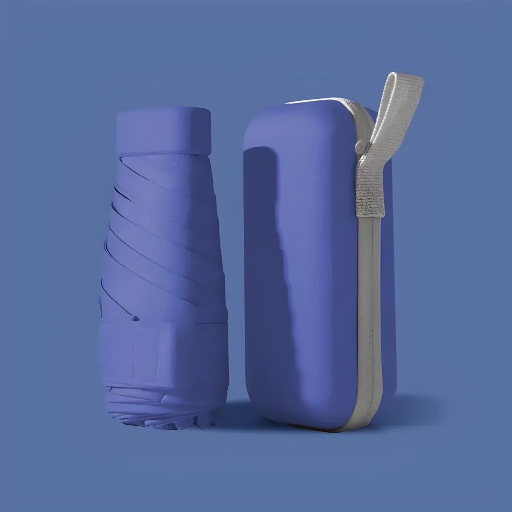 Wearclo | Compact Travel Umbrella with Waterproof Case