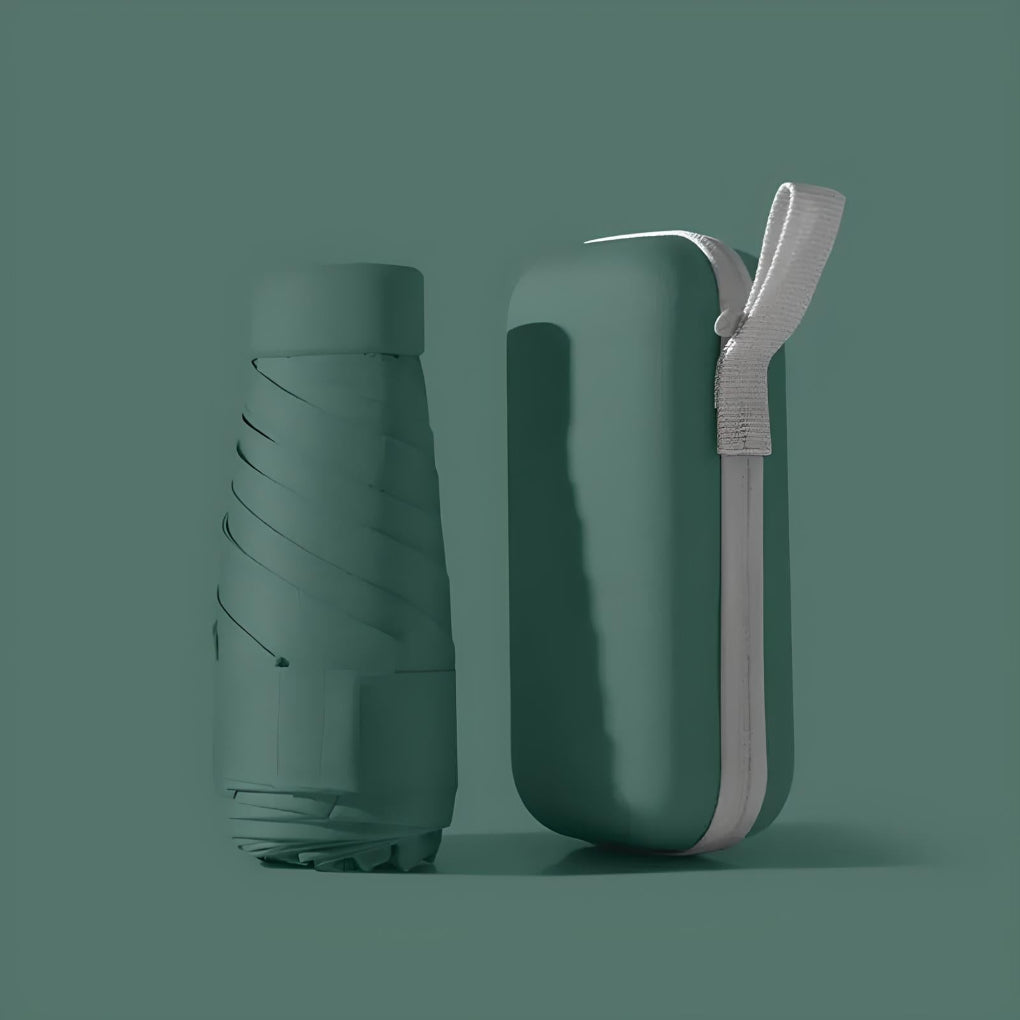 Wearclo | Compact Travel Umbrella with Waterproof Case