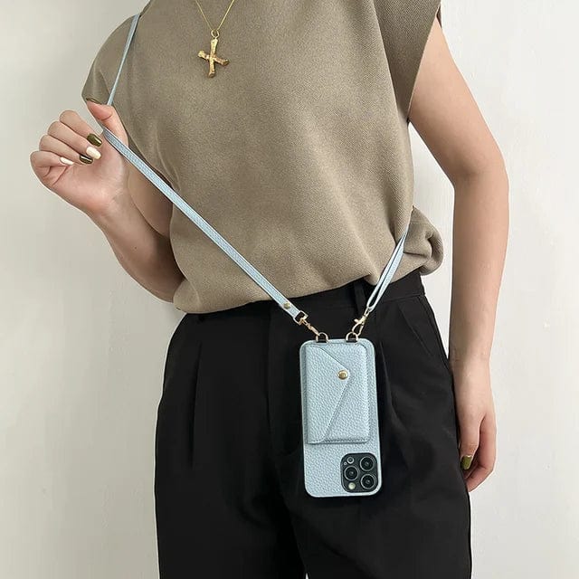 Wearclo | Crossbody Phone Case with Card Slot & Key Clip