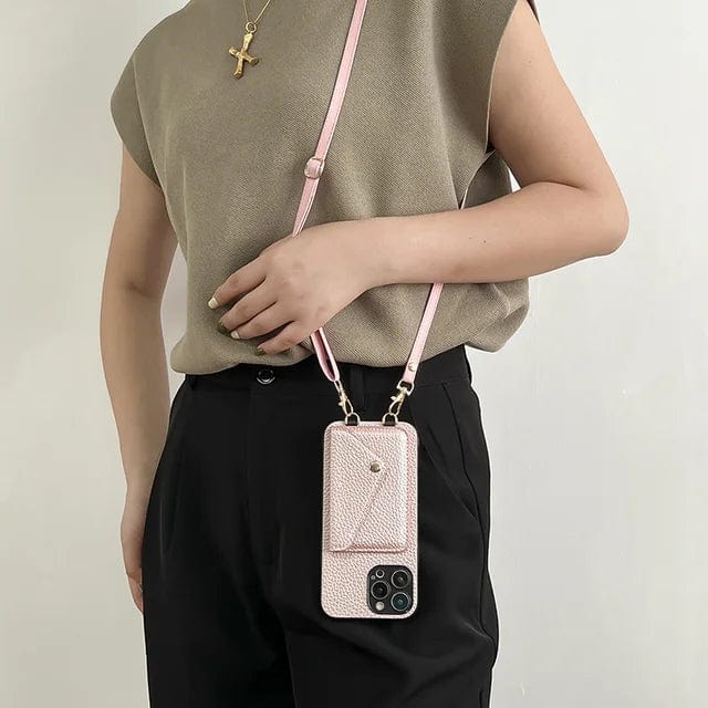 Wearclo | Crossbody Phone Case with Card Slot & Key Clip