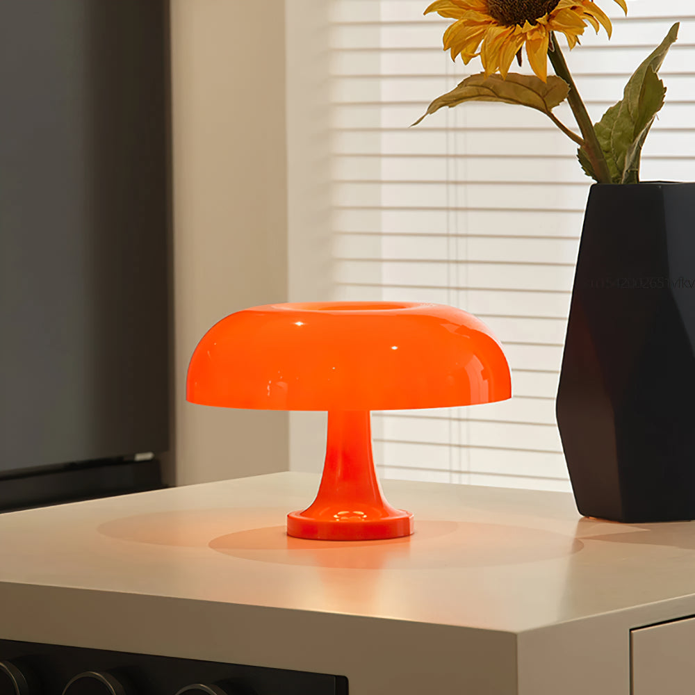 Wearclo | Dimmable Mushroom Table Lamp with USB
