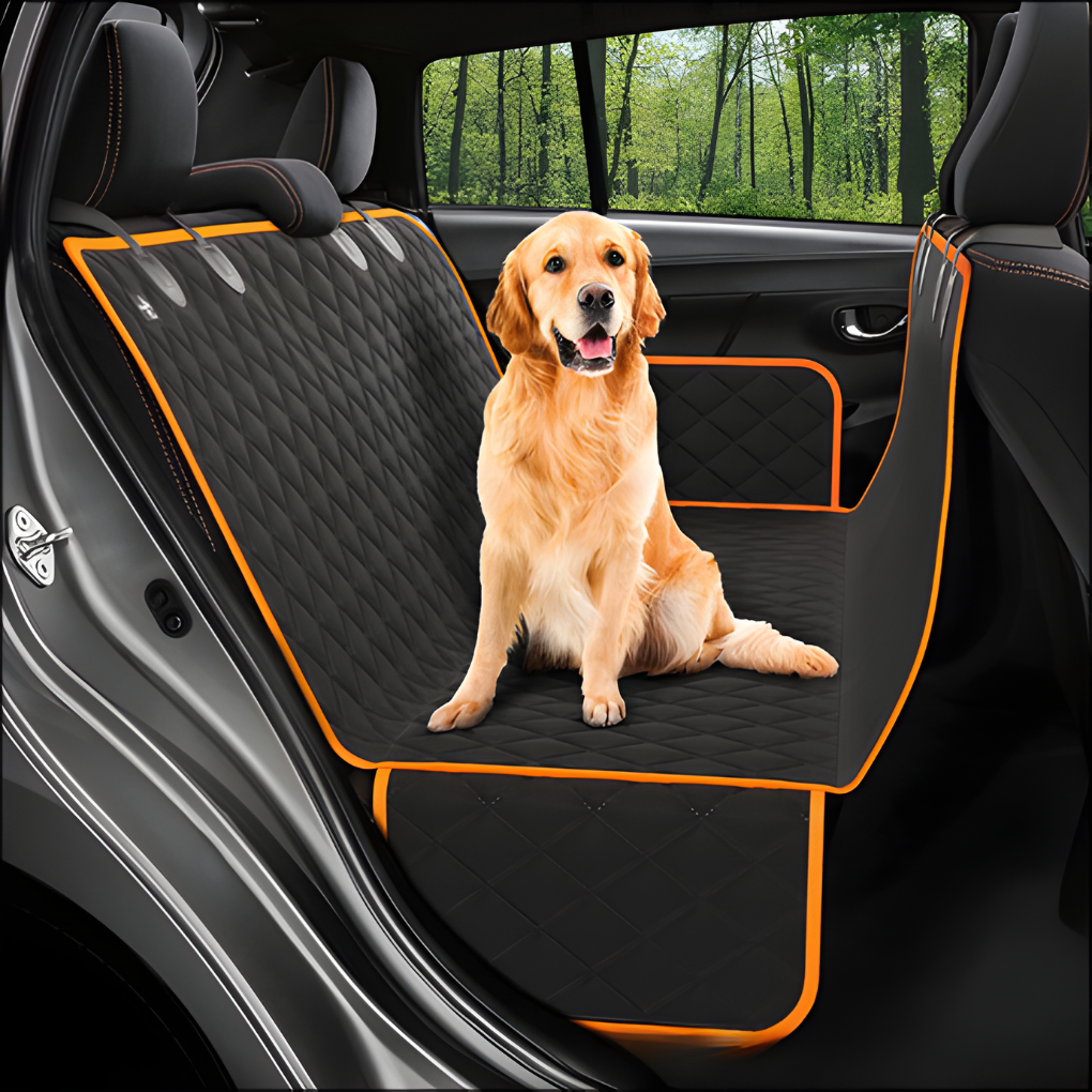 Wearclo | Dog Car Seat Hammock with Quilted Design
