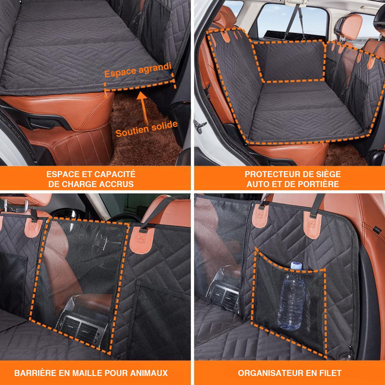 Wearclo | Dog Car Seat Hammock with Side Protection