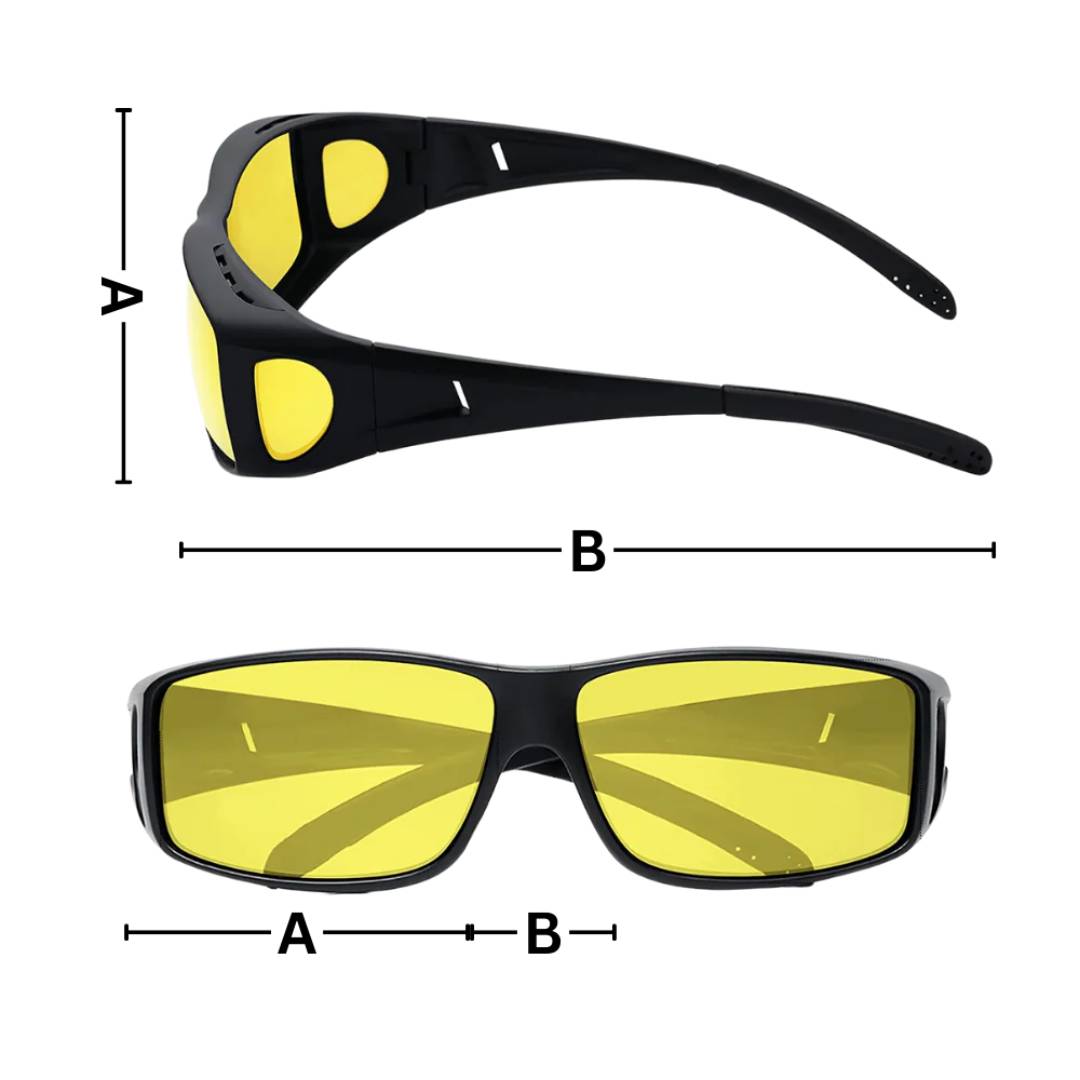 Wearclo | Driver Glasses Anti-Glare Lens Nightwear