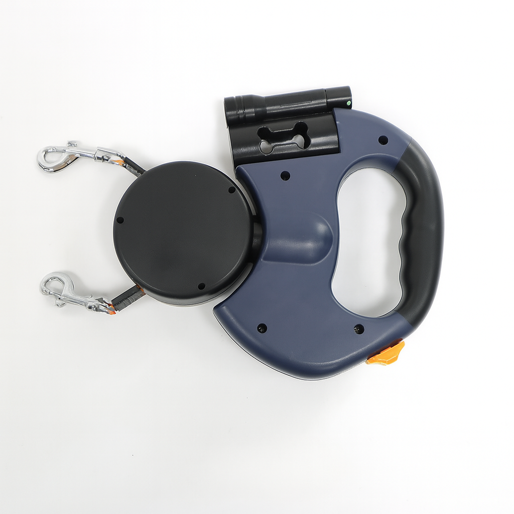 Wearclo | Dual Dog Retractable Leash with 360 Rotation