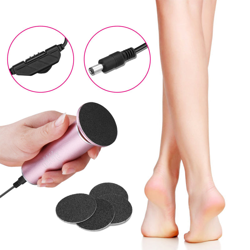 Wearclo | Electric Foot File for Smooth Feet | Callus Remover Tool