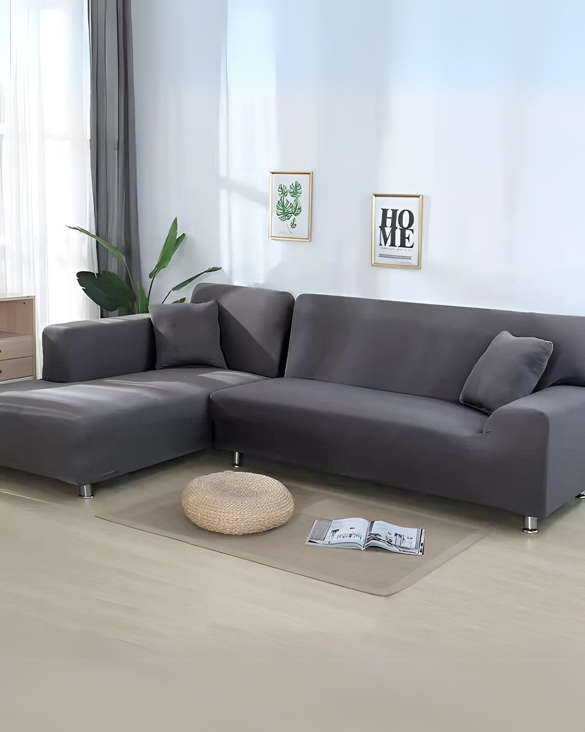 Wearclo | Elegant Modular Sofa Cover with Customizable Arrangement