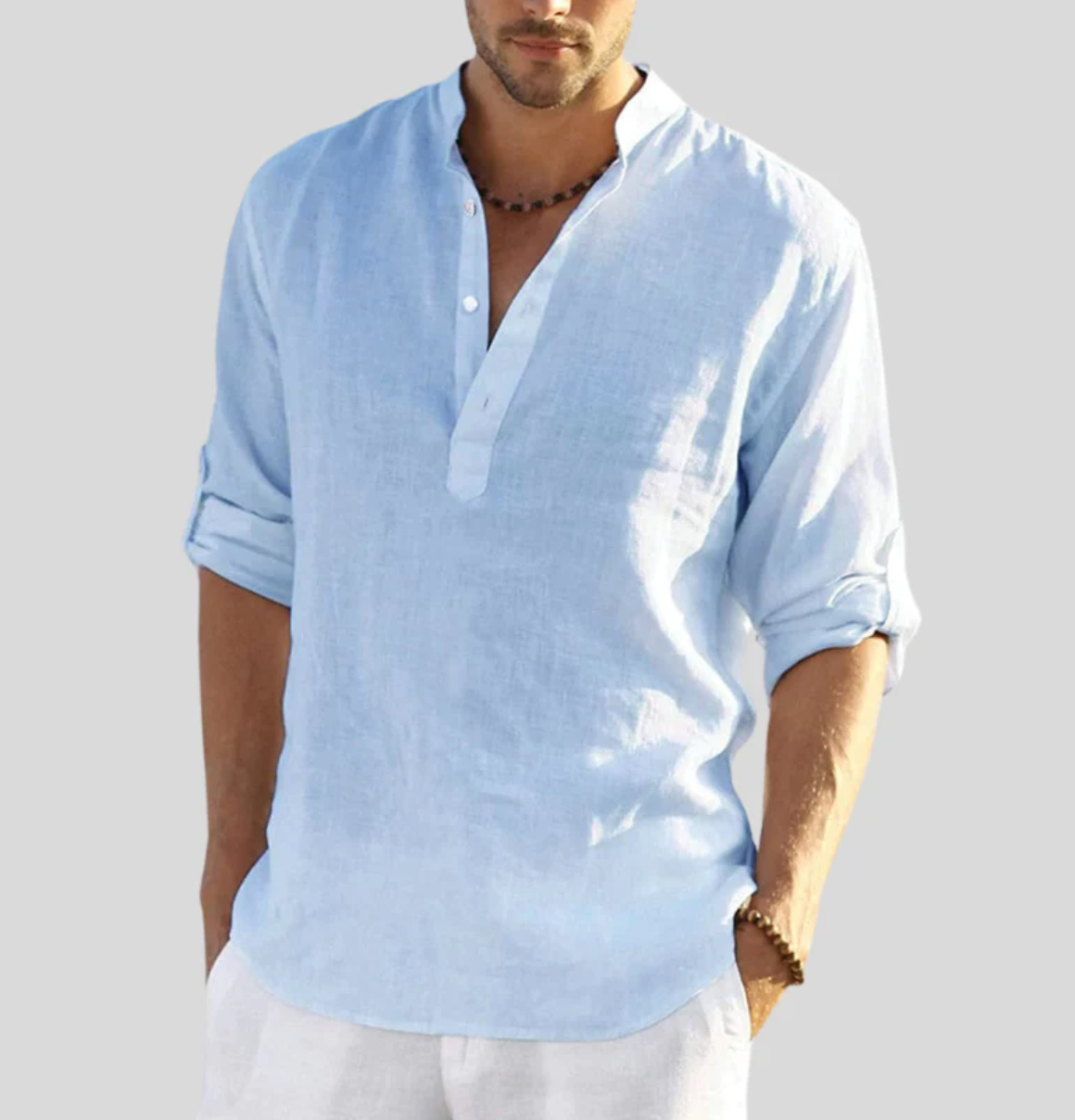 Wearclo – Elegant Shirt with Collar