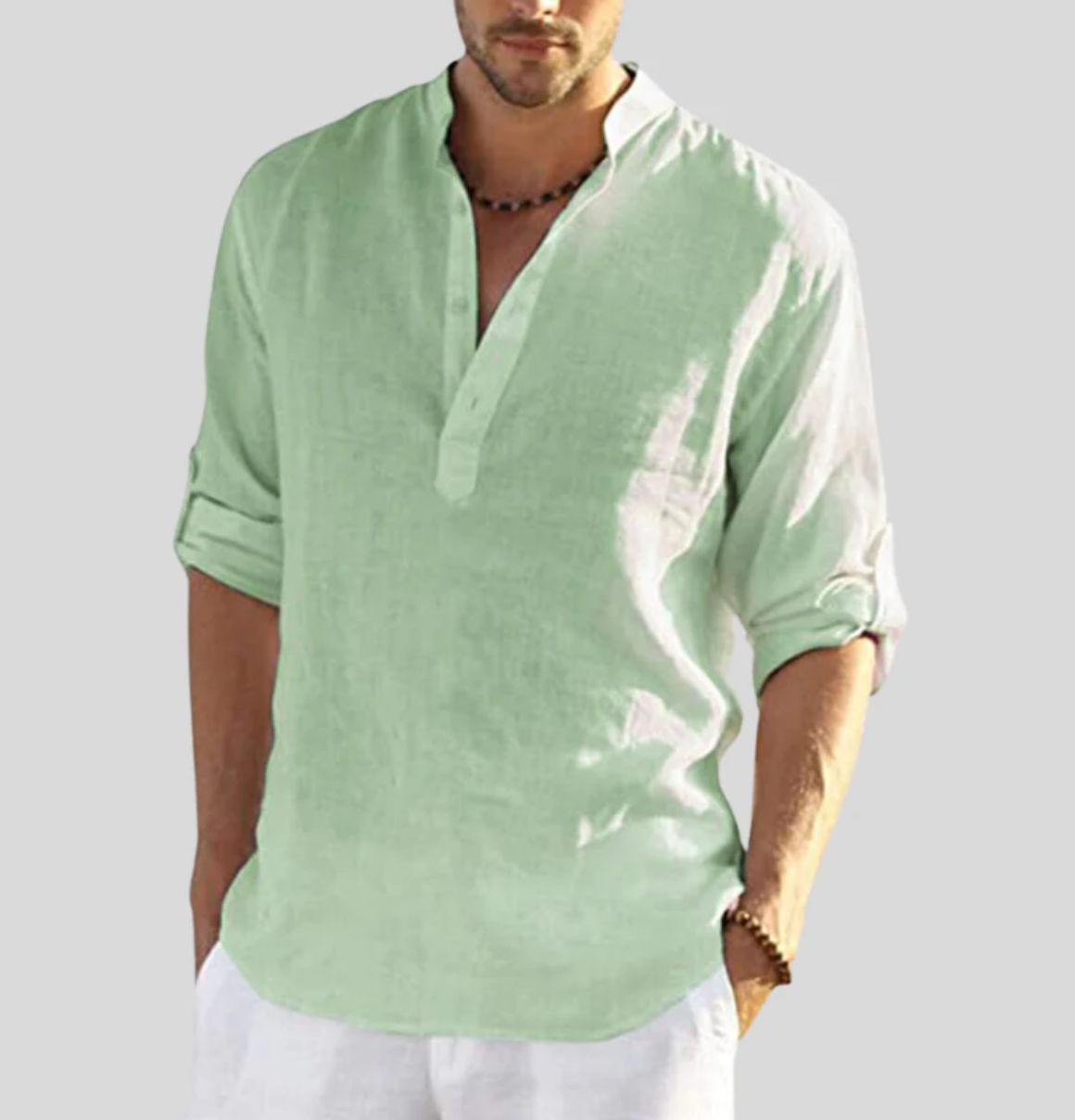 Wearclo – Elegant Shirt with Collar