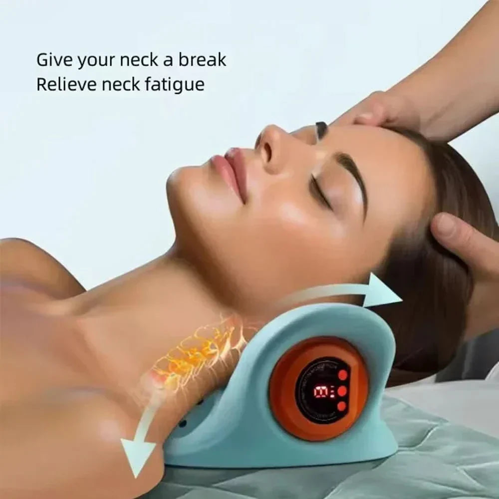 Wearclo | EMS Neck Massager with Acupressure and Traction for Pain Relief
