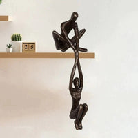 Wearclo | Figurative Sculpture | Interlocking Figures Decorative Accent