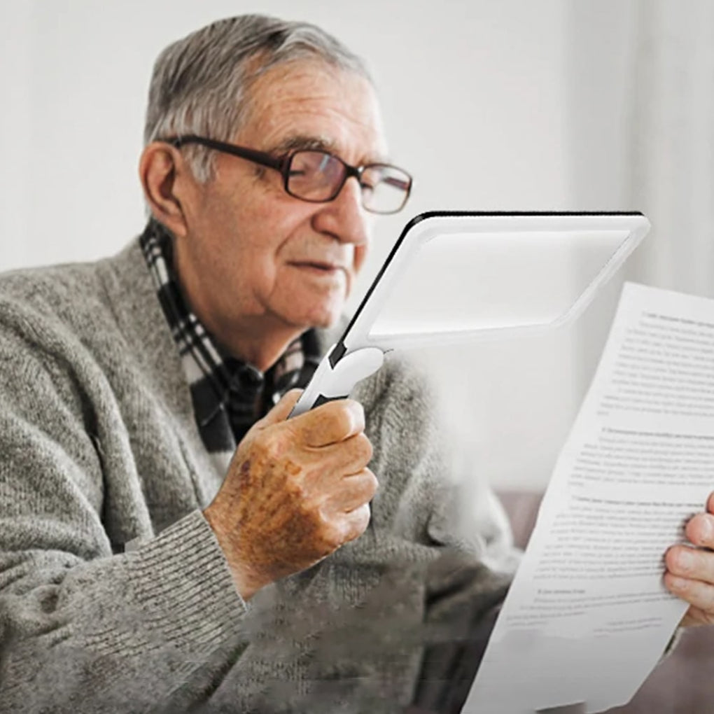 Wearclo | Full Page Handheld Magnifier Glass
