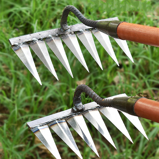 Wearclo | Garden Weeding Rake Loose Soil Detachable