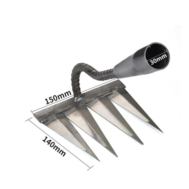 Wearclo | Garden Weeding Rake Loose Soil Detachable