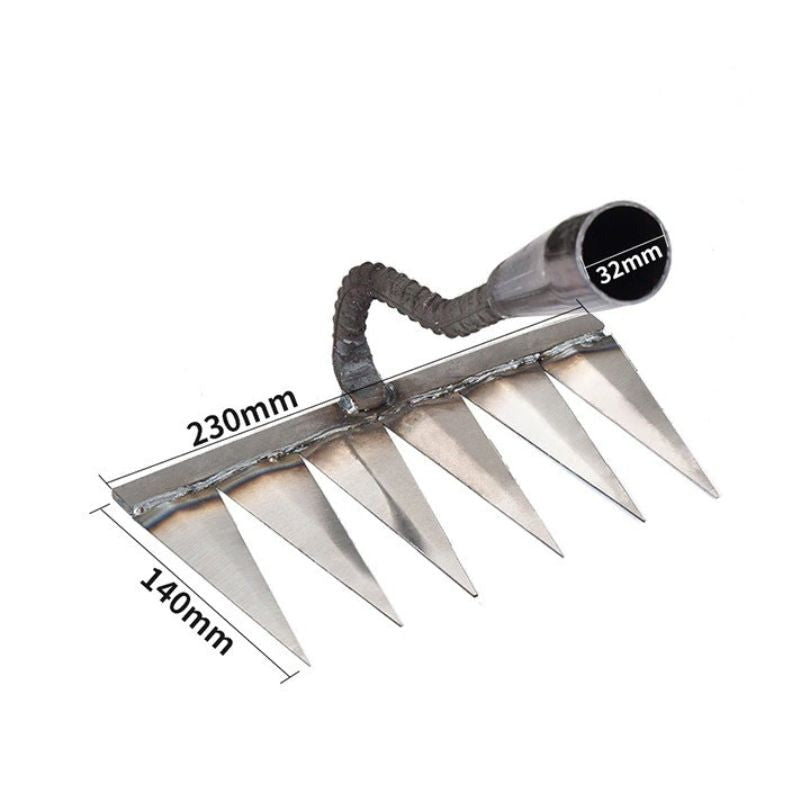 Wearclo | Garden Weeding Rake Loose Soil Detachable