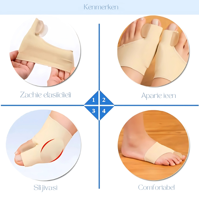 Wearclo | Gel Bunion Corrector Sock for Foot Pain Relief