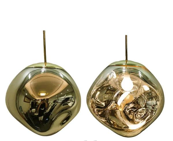 Wearclo | Glass Pendant Light | Scandinavian Modern Design | Clear Glass