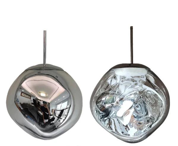 Wearclo | Glass Pendant Light | Scandinavian Modern Design | Clear Glass
