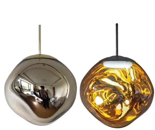 Wearclo | Glass Pendant Light | Scandinavian Modern Design | Clear Glass