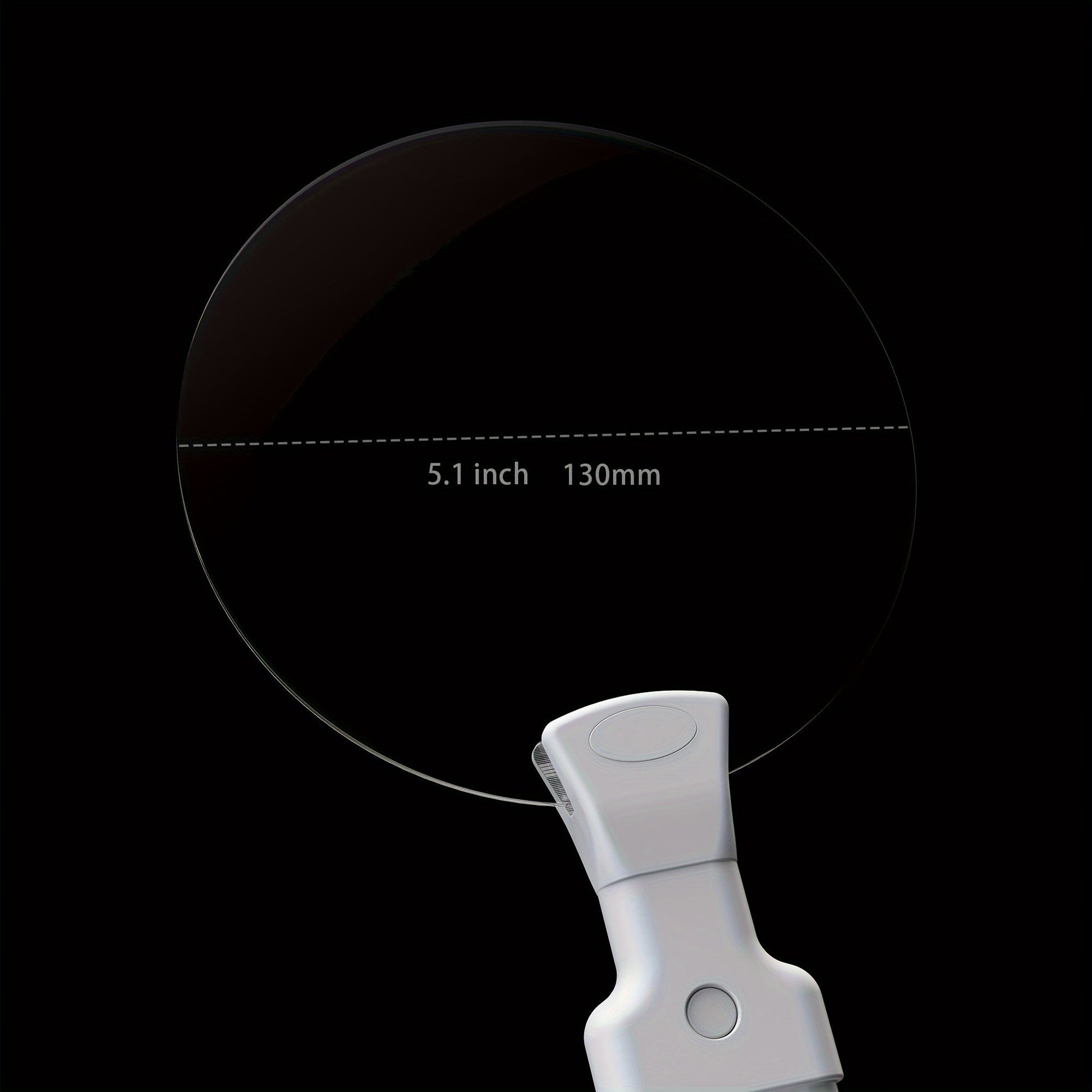 Wearclo | Hands-Free Magnifying Glass with Neck Strap - 5X Magnification for Reading